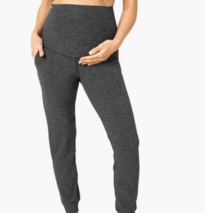 Beyond yoga full panel maternity spacedye joggers